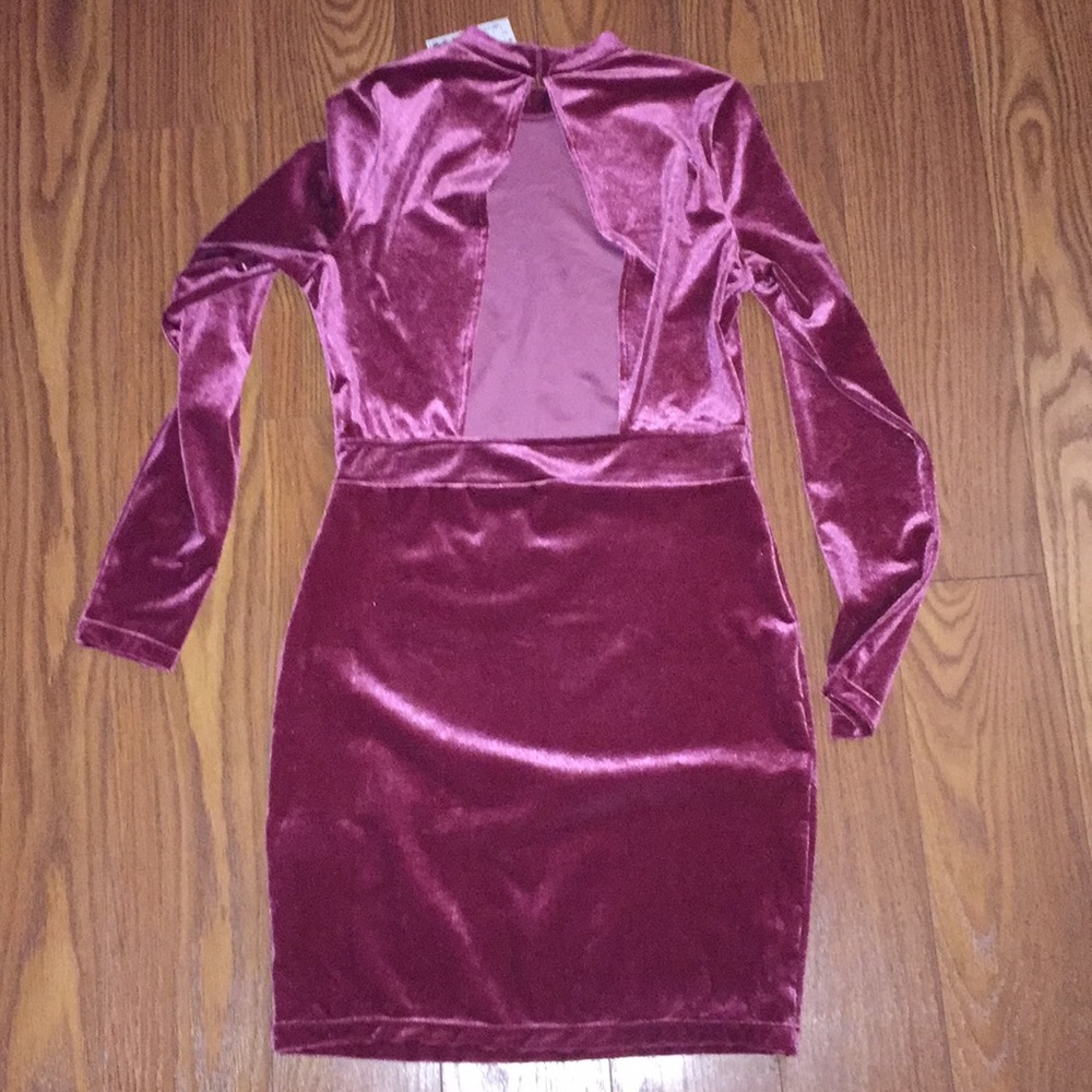 H&M velour Dress - Picture 2 of 3